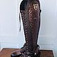 Boots show jumping dressage. High Boots. Clothing from Nadezhda. My Livemaster. Фото №6