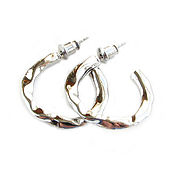 Украшения handmade. Livemaster - original item Earrings rings silver 