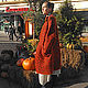 Order Designer coat Chocolate, wool handmade coat for women. Yaga handmade clothing & textiles. Livemaster. . Coats Фото №3