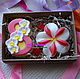 Kits de cosméticos: El conjunto de jabón de Niña (8 de marzo de orquídea y plyumeriya), Cosmetics2, Moscow,  Фото №1