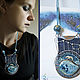 "Ursa Major" кулон. Колье. Julia Chernopazova Art Jewelry. Ярмарка Мастеров.  Фото №4