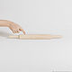 Order Wooden rolling pin for Siberian cedar dough (50h4.5 mm.) RP6. ART OF SIBERIA. Livemaster. . Rolling pins Фото №3