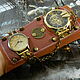 Steampunk Wristwatch 2 pcs. ' Double Steam' Quartz, Watches, Saratov,  Фото №1