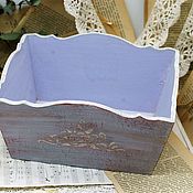 Для дома и интерьера handmade. Livemaster - original item Breadcrumbs candy bowl lilac roses decoupage. Handmade.