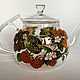 Teapot with painting Crimson summer. Teapots & Kettles. ArtAnett_vitrage (Anna). Online shopping on My Livemaster.  Фото №2