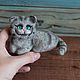 Cheshire cat from Alice toy pocket. Stuffed Toys. handmade toys by Mari (handmademari). Online shopping on My Livemaster.  Фото №2
