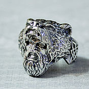 Нефрит в серебре "Журавли" – купить в интернет-магазине на Ярмарке ...