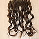 Order Hair for dolls is natural. ( Dark brown hair). Hair and everything for dolls. Livemaster. . Doll hair Фото №3