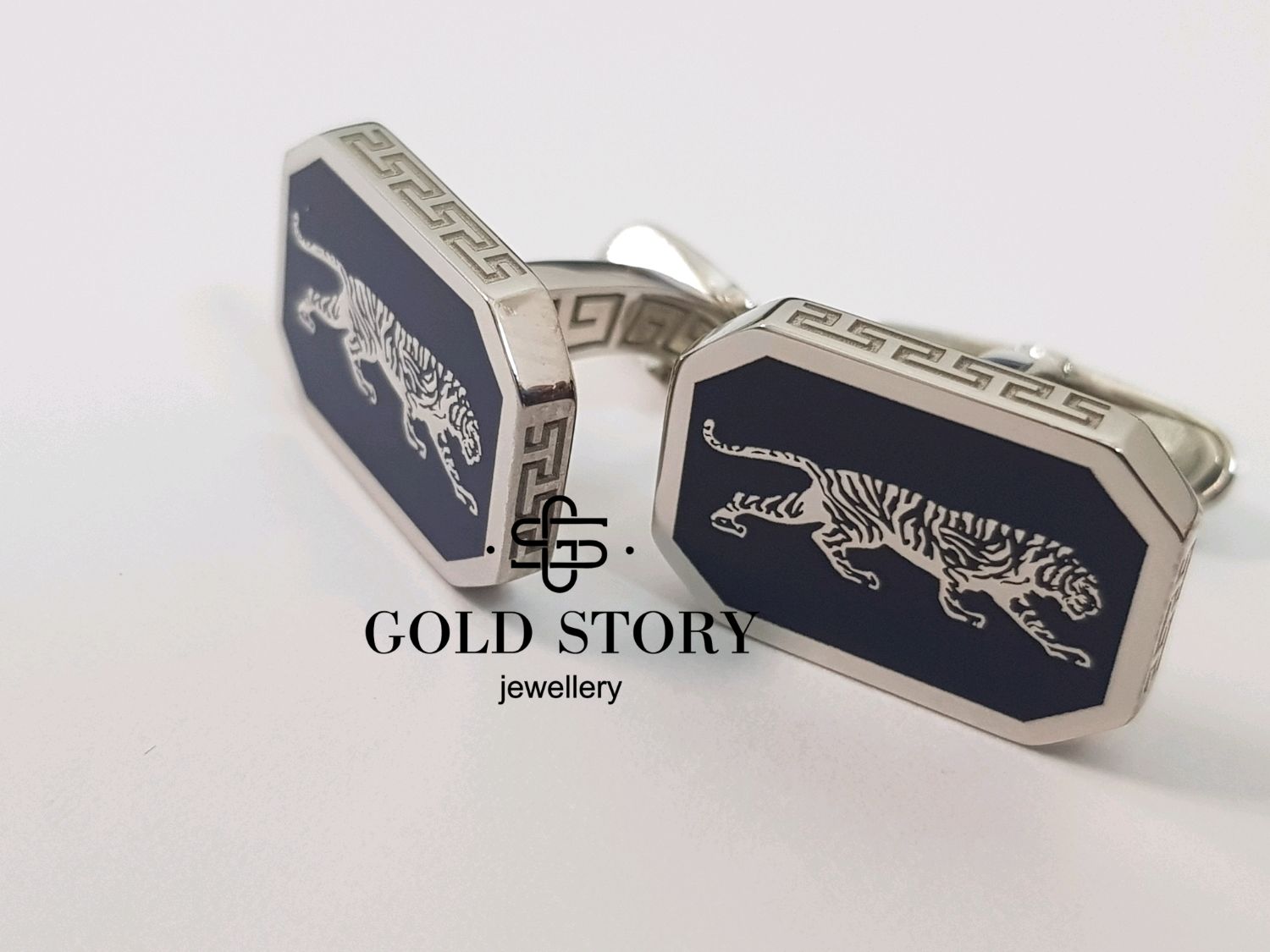 Запонки \"Тигр\" на заказ в интернет-магазине Ярмарка Мастеров по цене ...