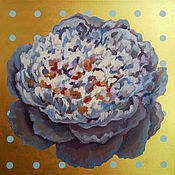 Картины и панно handmade. Livemaster - original item Peonies oil painting peony flowers painting with flowers. Handmade.