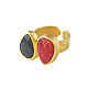 Order Red Agate Ring, Gold Agate ring, Red Agate. Irina Moro. Livemaster. . Rings Фото №3