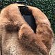 Sheepskin coat with mink collar, Holland. Vintage fur coats. 'Gollandskaya Vest-Indskaya kompaniya'. Ярмарка Мастеров.  Фото №4