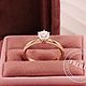 Помолвочное кольцо с бриллиантом 1 карат. Кольцо помолвочное. FROLOF JEWELRY. Ярмарка Мастеров.  Фото №7