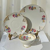 LIMOGES 1890-1920, Франция кофейная пара