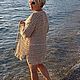 Вязаный кардиган - сетка. Туники. Наталья Иост Vizanti.ni.knitting. Ярмарка Мастеров.  Фото №5