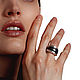 Кольцо шестиугольное / серебряное кольцо / кольцо из серебра, Кольца, Москва,  Фото №1