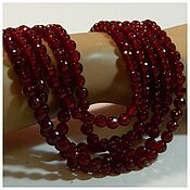 Материалы для творчества handmade. Livemaster - original item 6 mm - Chalcedony beads with cut. pcs. Handmade.