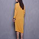 Dress mustard knitted. Dresses. Voielle. My Livemaster. Фото №4
