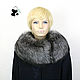 Fur detachable collar boa Fox fur. Art. TK-423. Collars. Mishan (mishan). Online shopping on My Livemaster.  Фото №2