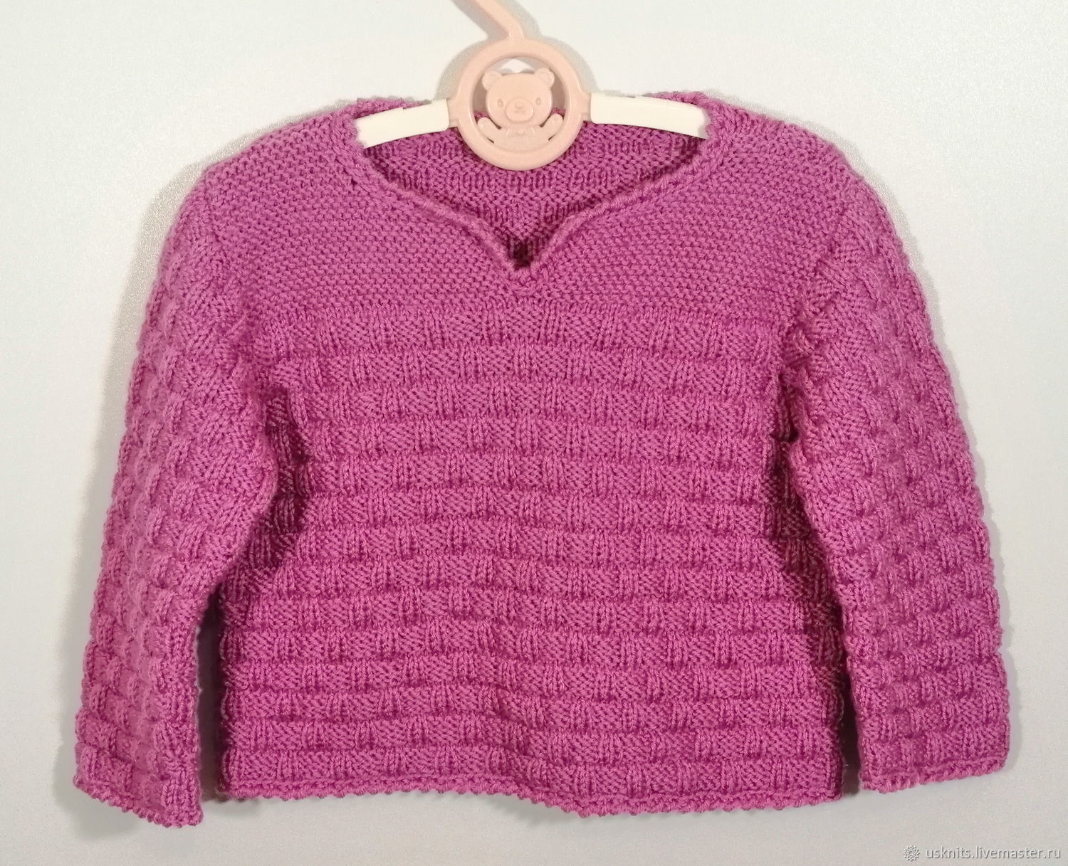 Children's knitted jumper (sweater) without closure, Sweaters and jumpers, Korolev,  Фото №1