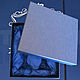 VIP gift packaging for GLASS AND CRYSTAL (blue, red). Gift wrap. The Gift Oasis. My Livemaster. Фото №13