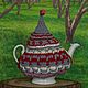 Knitted teapot cover 'Mood'. The warmer kettle on. Teapot cover. DominikaSamara. My Livemaster. Фото №4