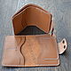 Order Wallet and passport cover made of leather. crecca. Livemaster. . Wallets Фото №3
