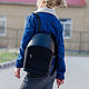 Women's leather backpack ORION. Backpacks. Ratatosk Leather Accessories. Online shopping on My Livemaster.  Фото №2