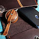 Waist bag:  ' Sunny walk ' leather belt bag. Waist Bag. VOLGA-VOLGA. My Livemaster. Фото №6