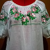 Женская вышитая рубашка ЖР3-002