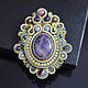 soutache brooch, Brooches, Moscow,  Фото №1