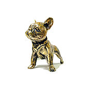 Для дома и интерьера handmade. Livemaster - original item The statuette of a French Bulldog dog is full-fledged. Handmade.