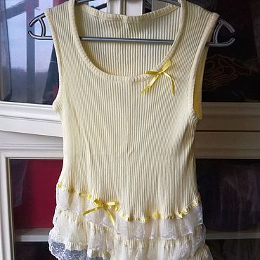 Винтаж: Топ.Homewear-коллекция!44-46+."Домашние нежности!"Italy!. . Винтаж ручной работы - Ярмарка Мастеров Винтаж ручной работы. Ярмарка Мастеров - ручная работа Винтаж: Топ.Homewear-коллекция!44-46+."Домашние нежности!"Italy!. Handmade.