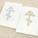 Крестильное полотенце с восьмиконечным крестом. Крестильное полотенце. Все для Крещения (krestilnoe). Интернет-магазин Ярмарка Мастеров.  Фото №2