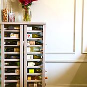Для дома и интерьера handmade. Livemaster - original item Wine rack for 10 bottles with table top. Handmade.