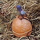  Blue bird. Bells. artibah. Online shopping on My Livemaster.  Фото №2