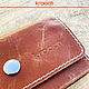 Copy of Copy of Copy of Leather wallet MILAN. Housekeeper. Anton KROOCH. Online shopping on My Livemaster.  Фото №2
