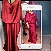 Одежда handmade. Livemaster - original item Red wedding dress 