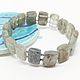 Bracelet kyanite Silver shining, Bead bracelet, Gatchina,  Фото №1