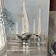 Painting with Sailboats texture paste. Pictures. Regina Kuyukova. Online shopping on My Livemaster.  Фото №2