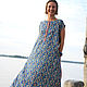 Dress 'Cornflower field'. Dresses. Алена Тимофеева (indeeza). Online shopping on My Livemaster.  Фото №2