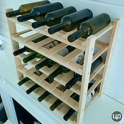 Для дома и интерьера handmade. Livemaster - original item Wine rack for 25 bottles. Handmade.