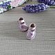 Sandals for doll ob11 color - pale lilac 18mm, Clothes for dolls, Novosibirsk,  Фото №1