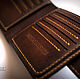 Кошелек из кожи GMleather. Кошельки. GM Leather. Интернет-магазин Ярмарка Мастеров.  Фото №2