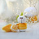 Bunny Dandelion. Stuffed Toys. fesartdecor (fesartdecor). Online shopping on My Livemaster.  Фото №2