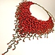 Red Parfait. Necklace of red coral, Necklace, St. Petersburg,  Фото №1