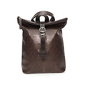 Сумки и аксессуары handmade. Livemaster - original item Backpacks: Women`s Brown Glory Leather Backpack Bag. Handmade.