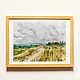 Painting Style Levitan Landscape Russian Field Nature, Pictures, Samara,  Фото №1
