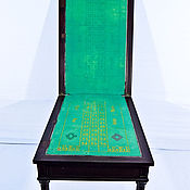 Винтаж: Журнальный стол со столешницей из оникса в стиле барокко. 700379