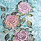 Batik scarf 'Roses'. Scarves. OlgaPastukhovaArt. My Livemaster. Фото №5